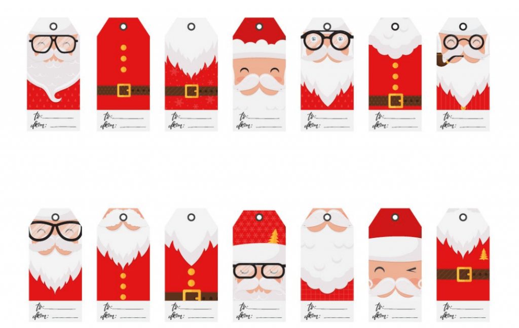 Vintage hallmark snowman christmas holiday seals book 36 stickers. Printable Christmas Gift Tags Creative Cynchronicity