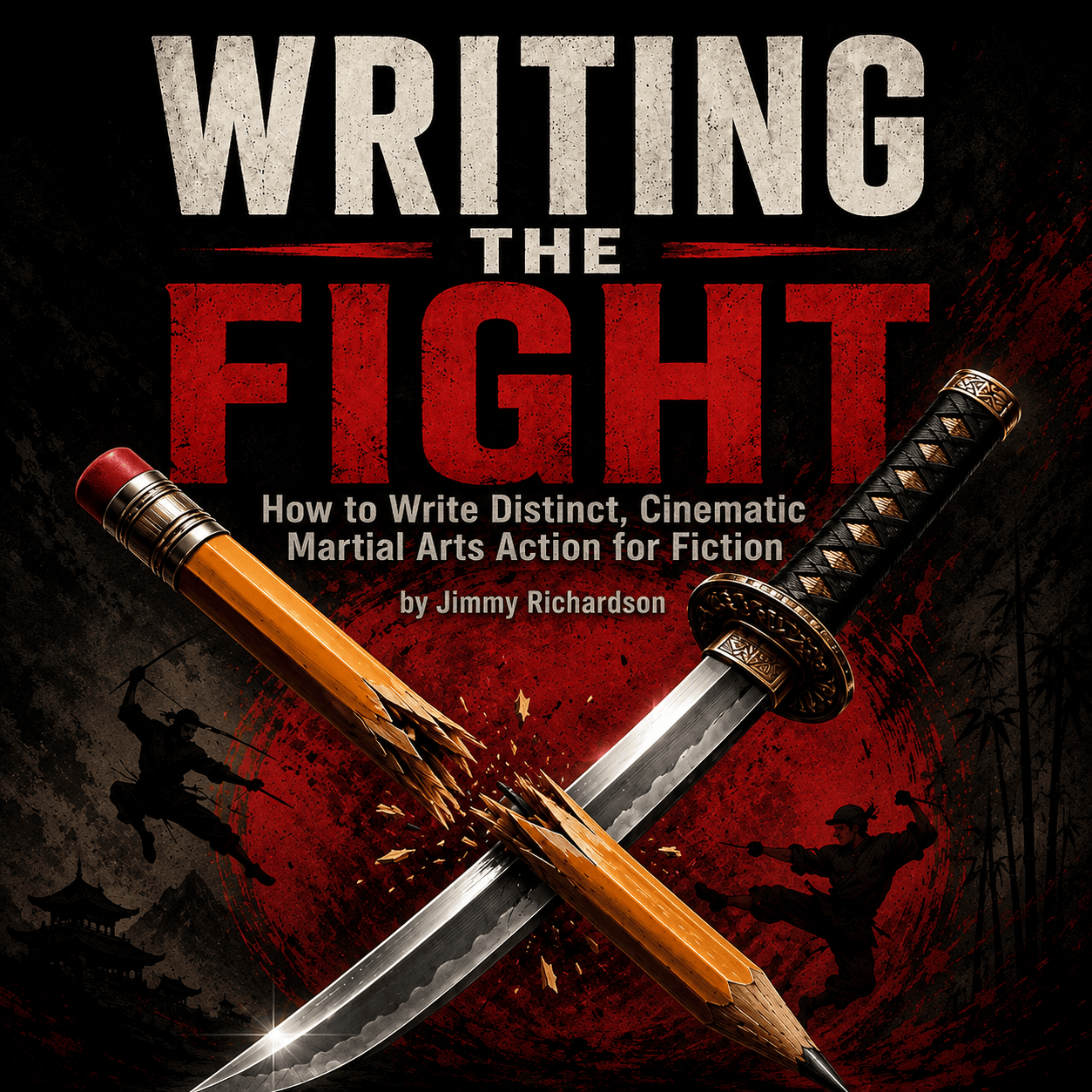 Writing the Fight martial arts writing guide artwork