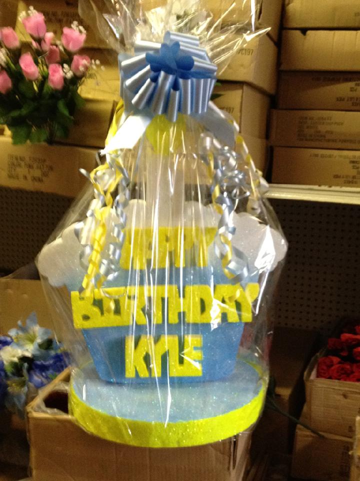 Happy Birthday Customized Cupcake