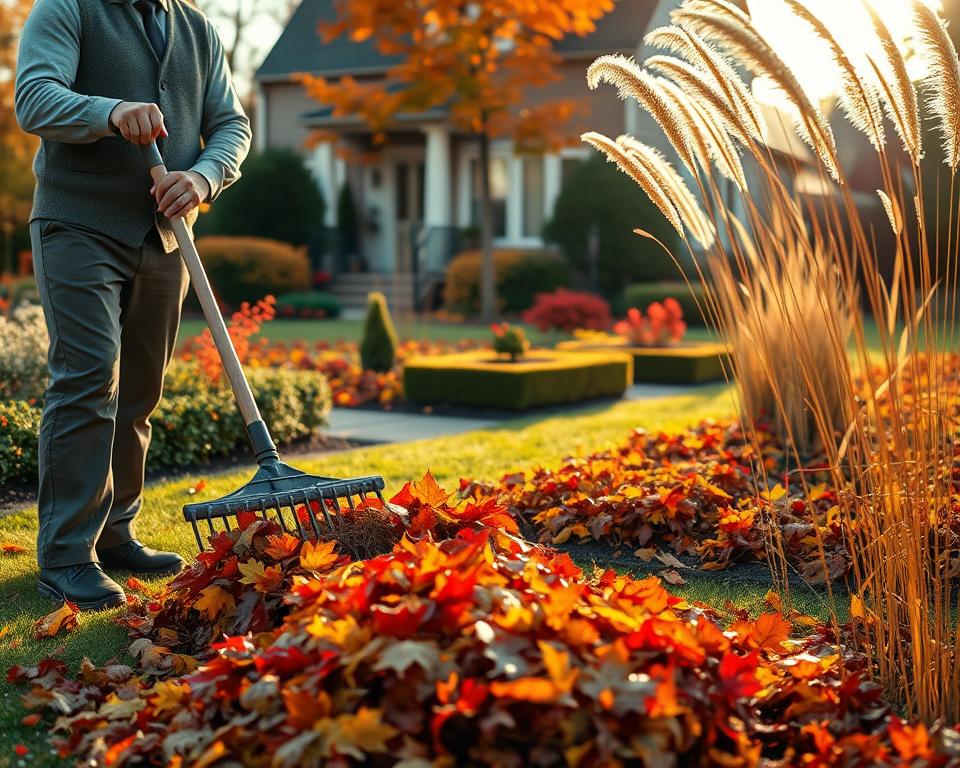 fall garden cleanup