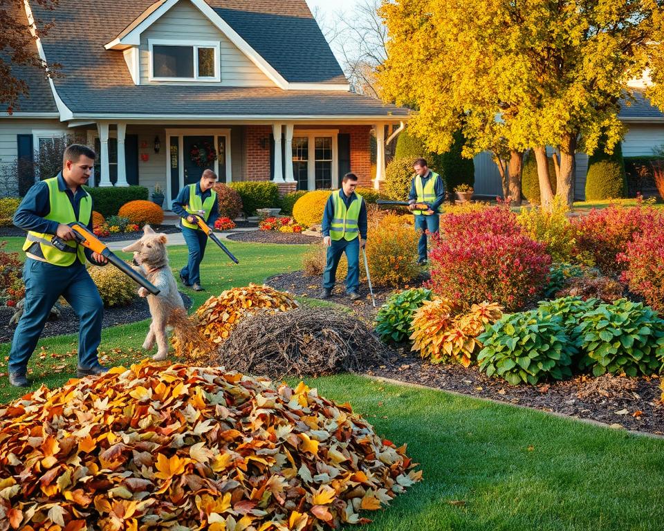 professional garden cleanup