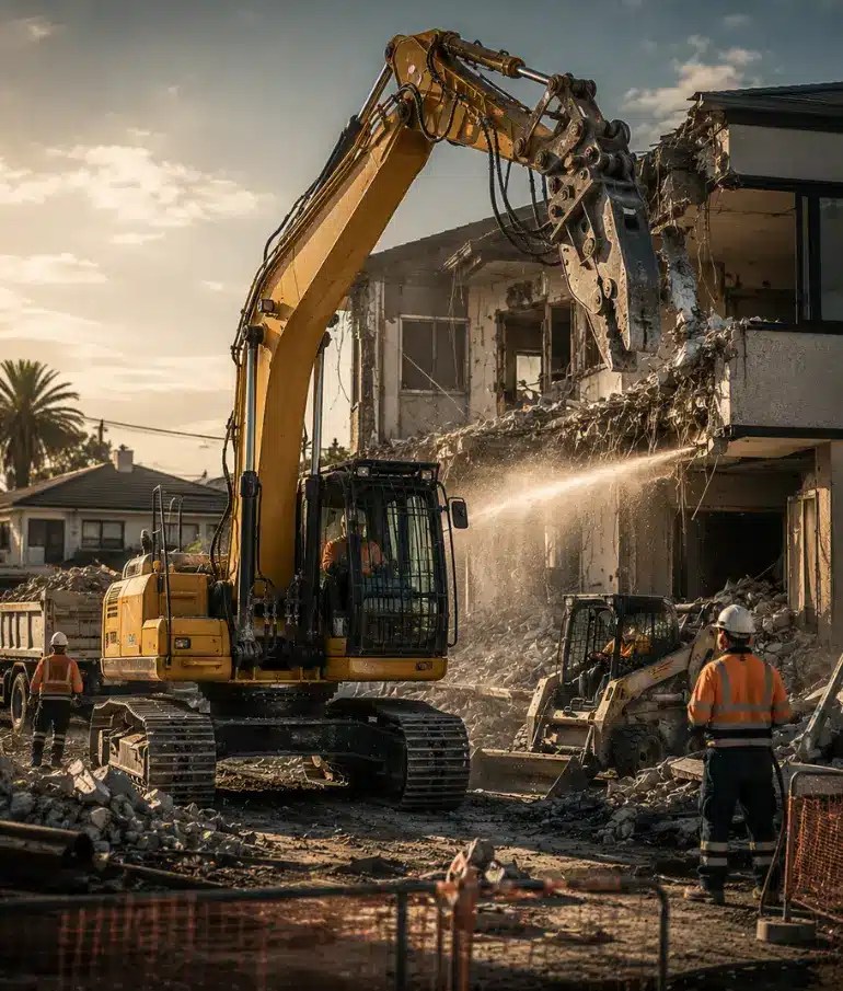 safe work procedure for demolition