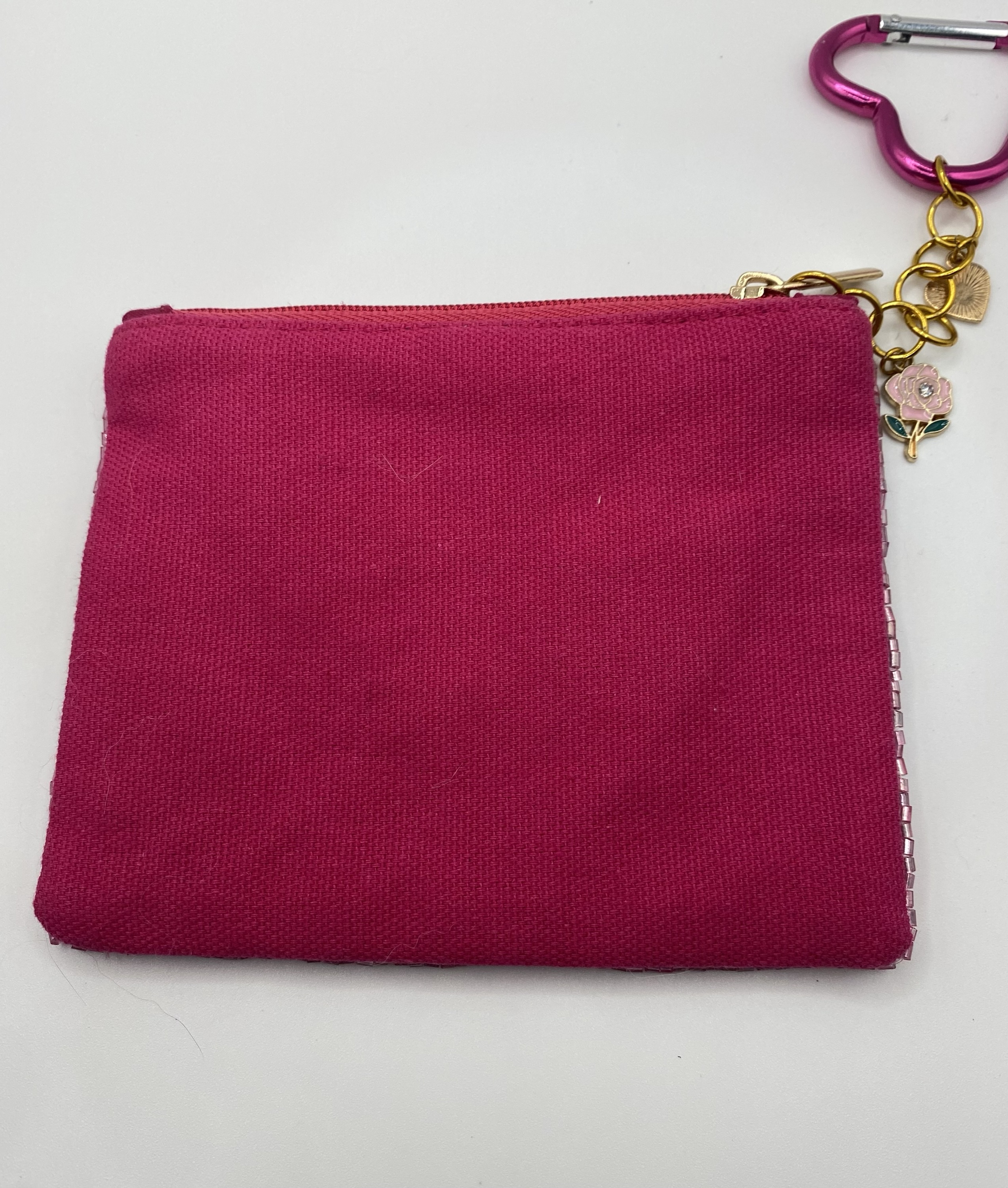 XOXO Beaded Coin Purse