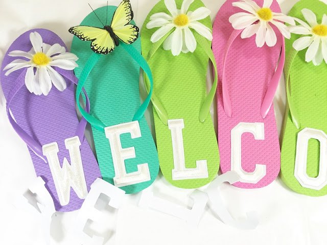 FLIPFLOPWELCOMESIGN | Creatively Beth