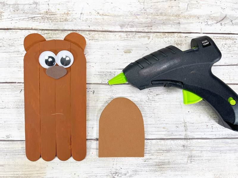 Dollar Tree Groundhog Craft Stick Creatively Beth #creativelybeth #dollartree #craft #diy #groundhog #groundhogday #craftsticks #popsiclesticks #kid #popsiclestick #craftstick