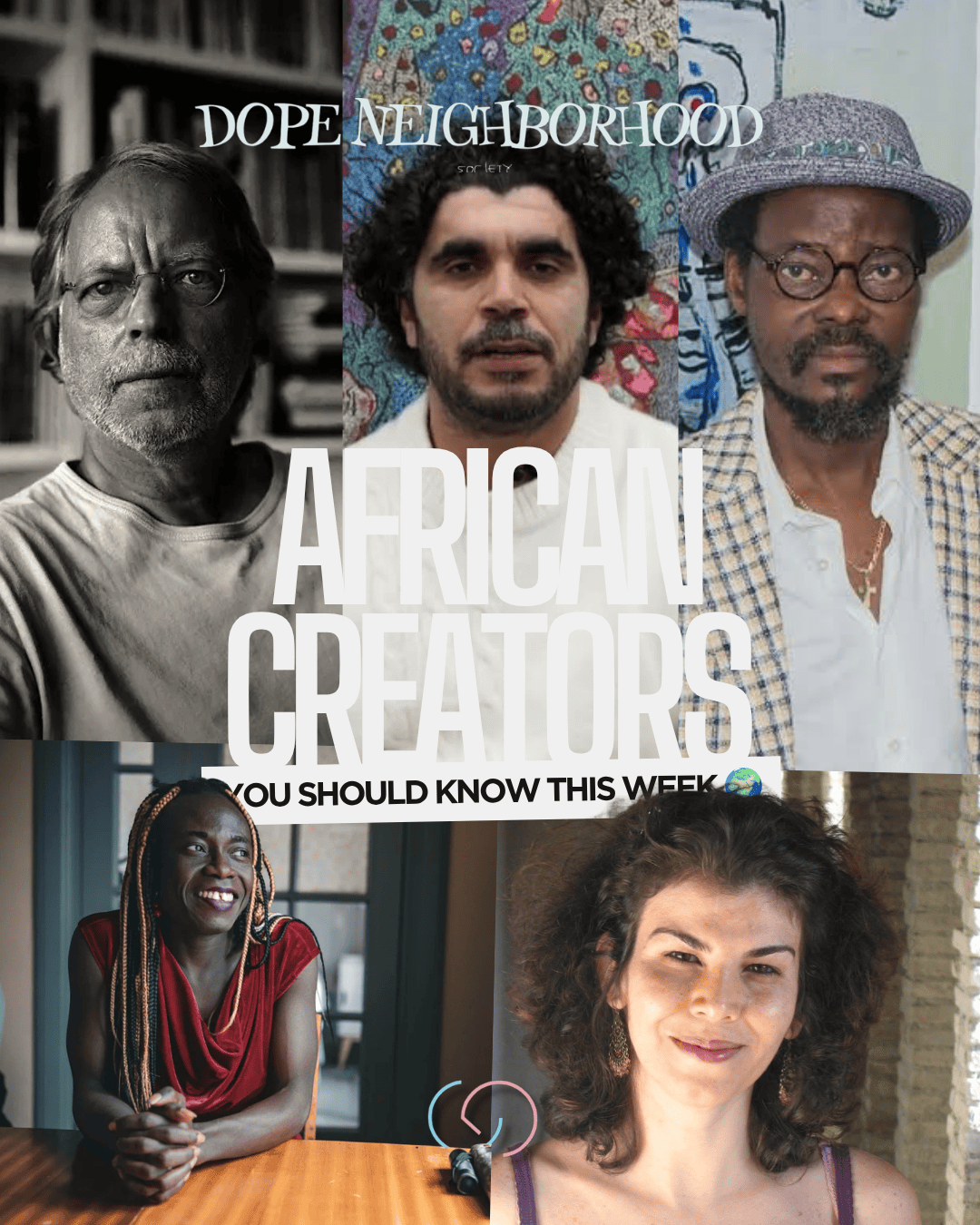 S1 | E23: Mouna Karray, Va-Bene Elikem Fiatsi (crazinisT artisT), Mia Couto, Slimen El Kamel, & Dominique Zinkpè.