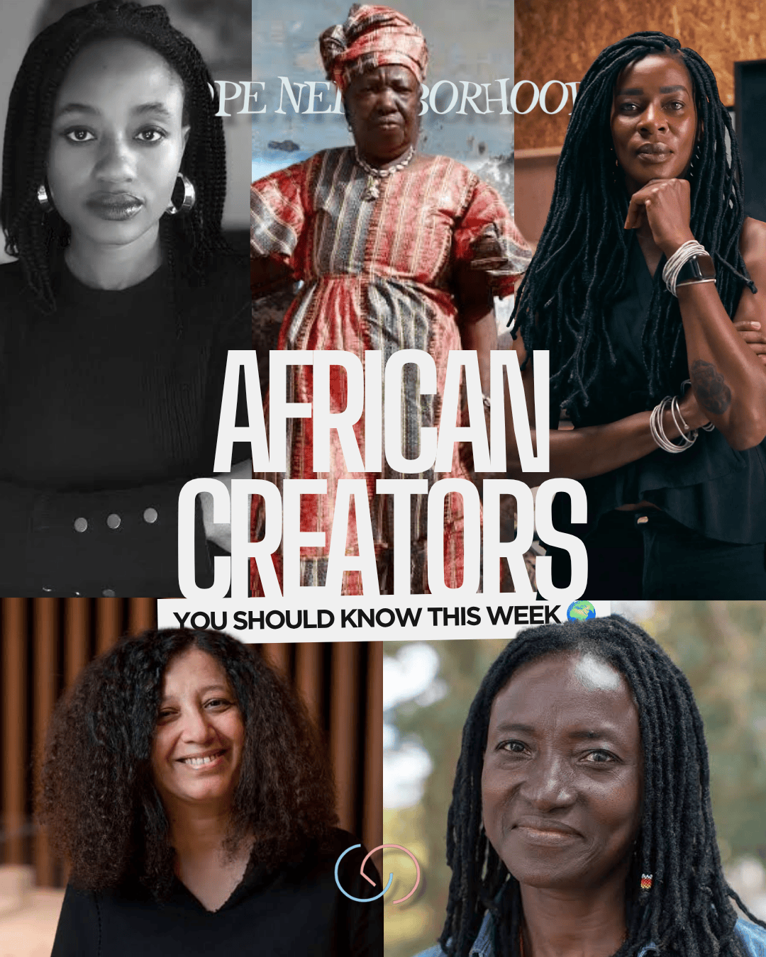 S1 | E25: Moufouli Bello, Amina Agueznay, Nandipha Mntambo, Seyni Awa Camara, & Odile Sankara.