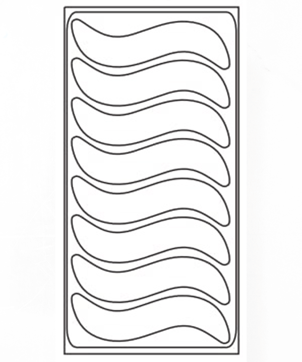 Savoury Swirly 3D Mold