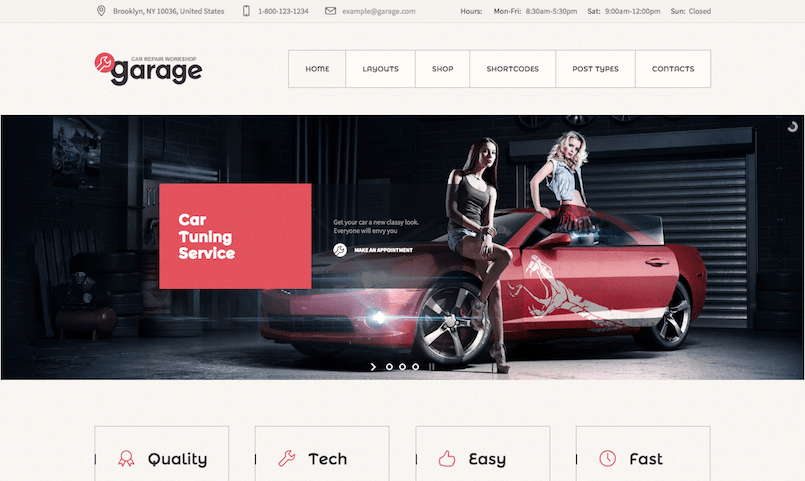 22 Car Wordpress Themes That Will Give Your Site The Rev It