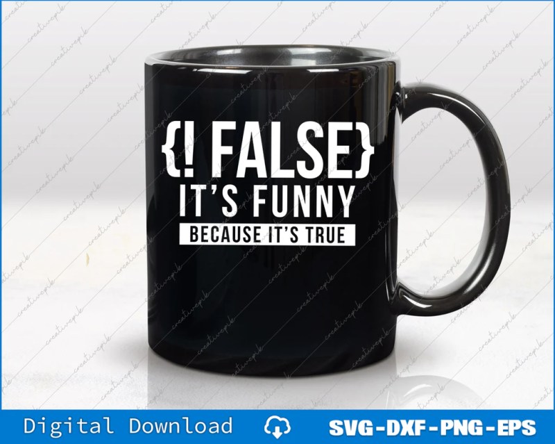 False Programmer Coding Code Coder Software Sublimation Te Inspire - Abstract Illustrations - Stunning High Resolution Collection