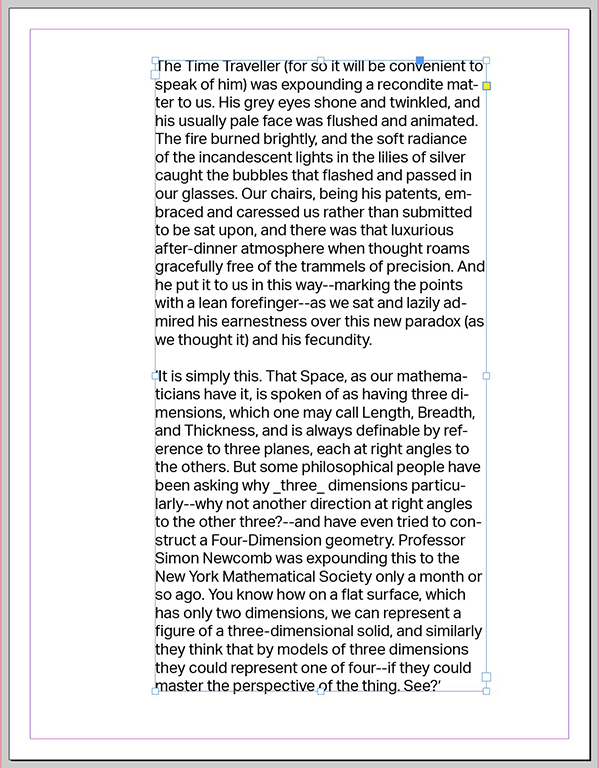 Auto Size Indesign S Text Frames Creativepro Network - Premium Geometric Wallpaper - Mobile