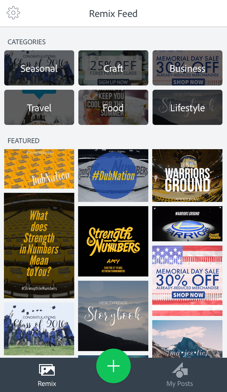 Creating Social Media Graphics With Adobe Spark Post Creativepro Network
