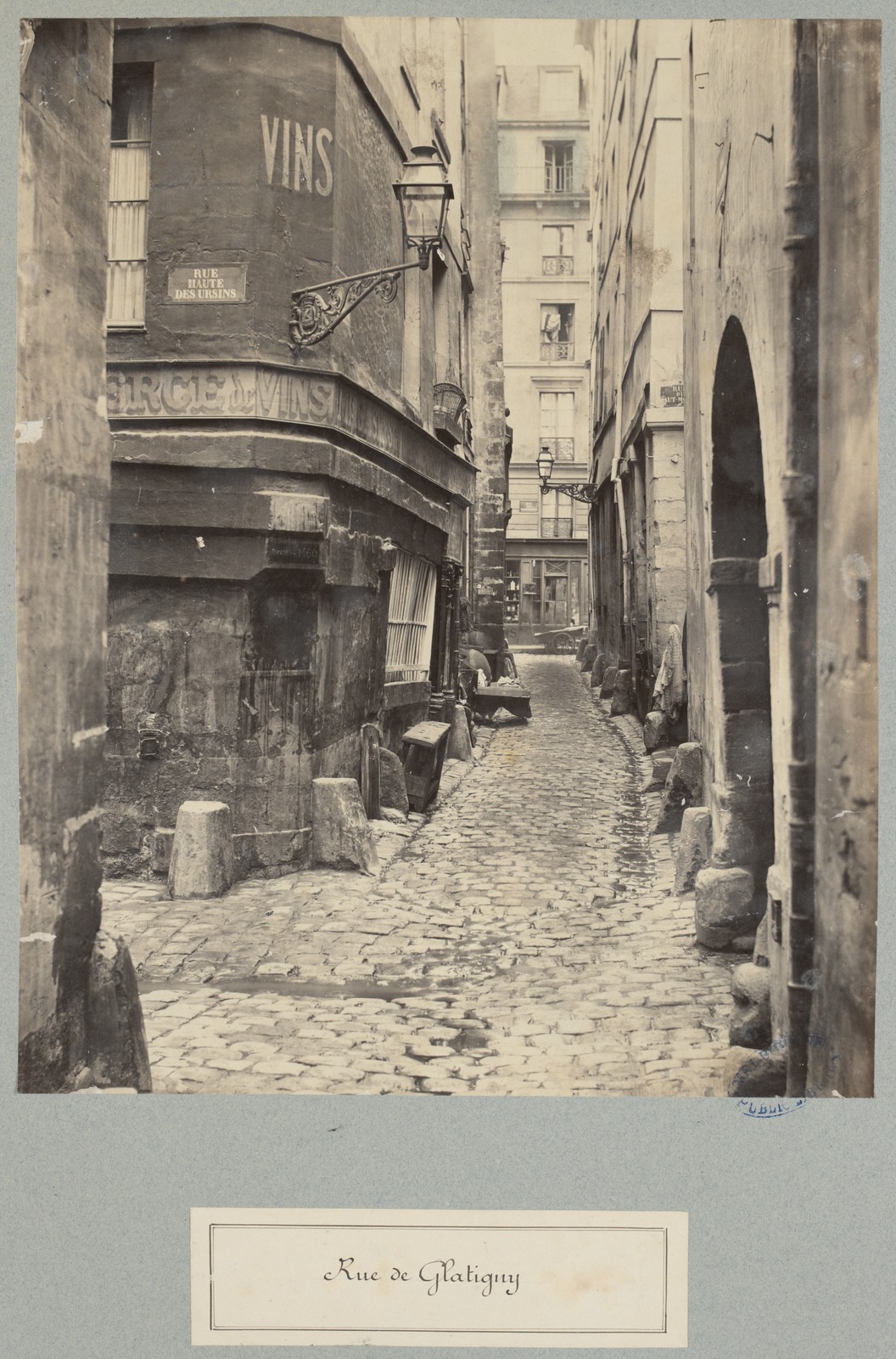 Early photography: Rue de Glatigny - Charles Marville