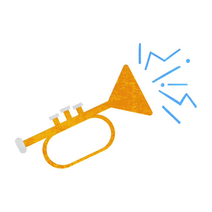 Network with other artists by being loud and clear.