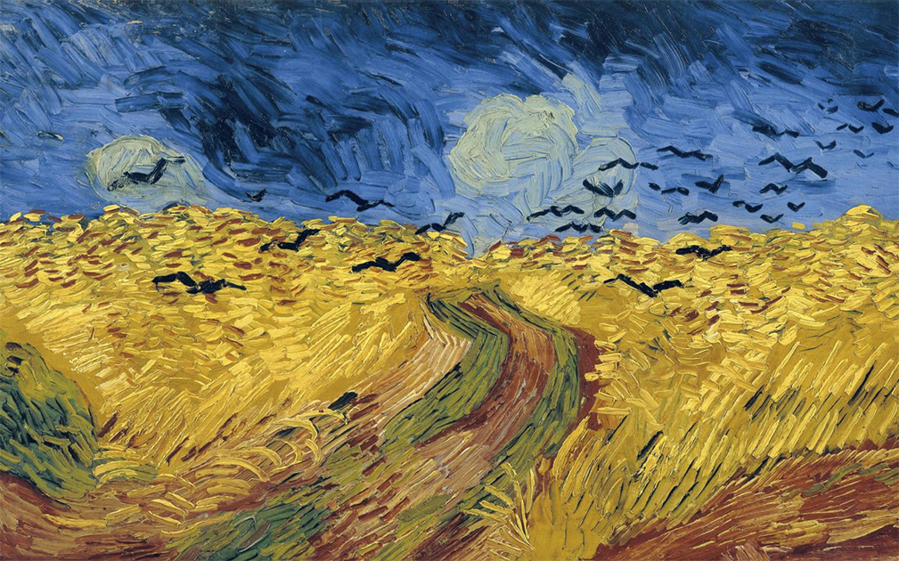 Wheatfield with Crows by Vincent van Gogh