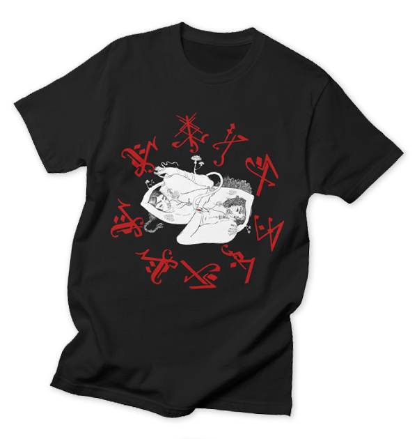 “Love Spell” Men’s Regular T-Shirt by Sanyu Tattoo