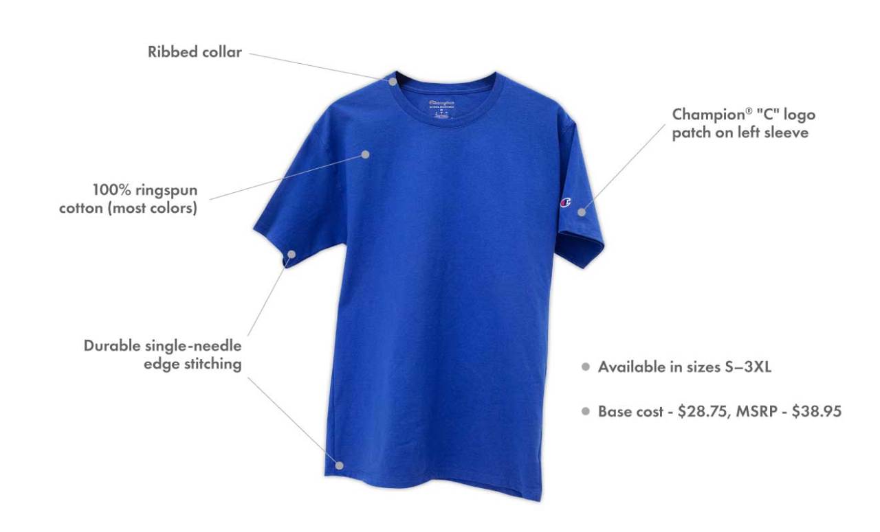 Champion T-Shirt Education