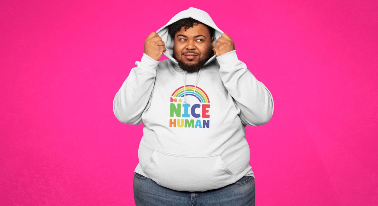 Featured Design: “Be a Nice Human” by kindiscool