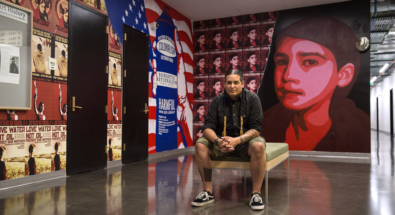 Gregg Deal, Muralist and Performance Artist