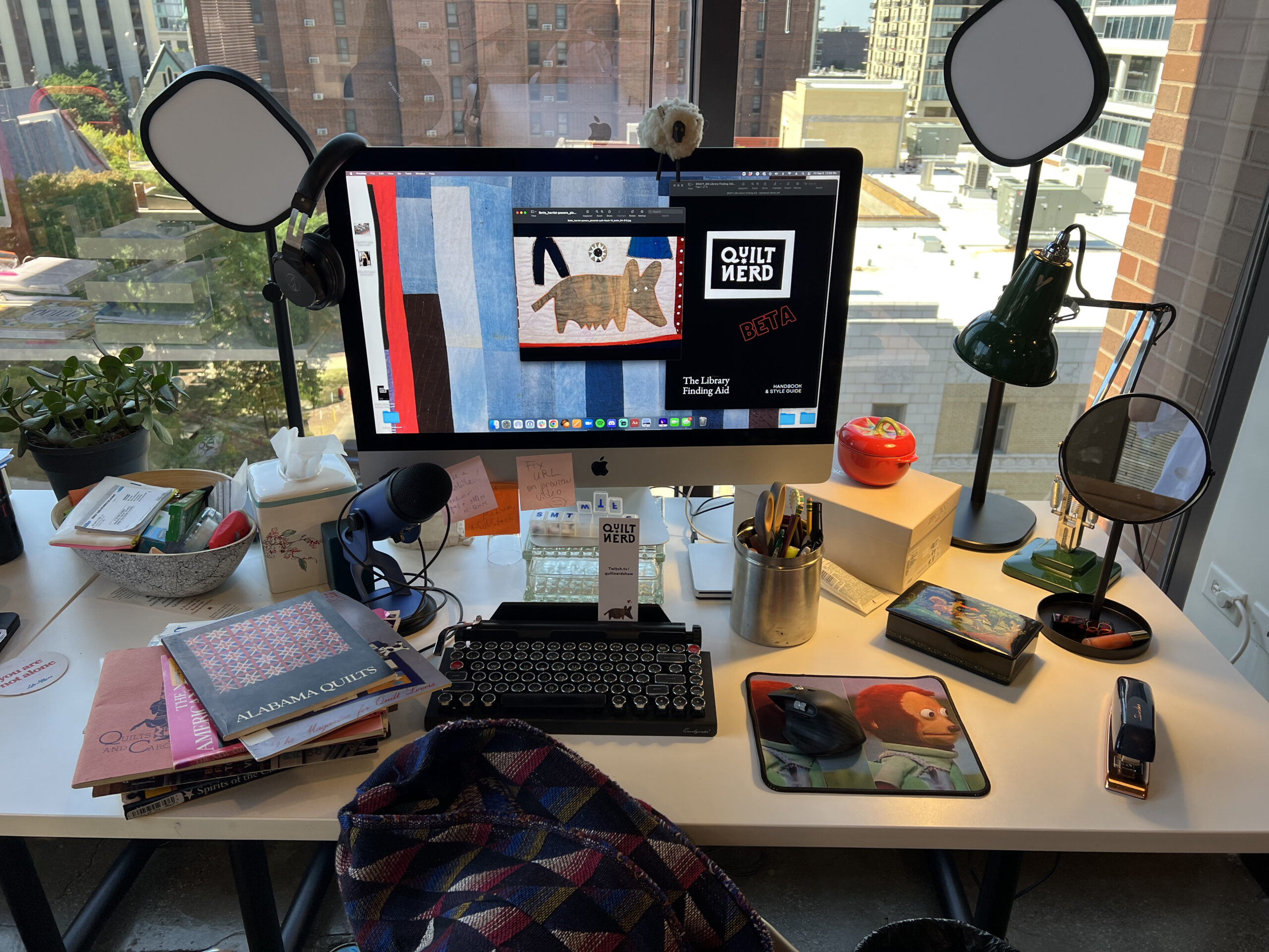 Quilt Nerd Workspace