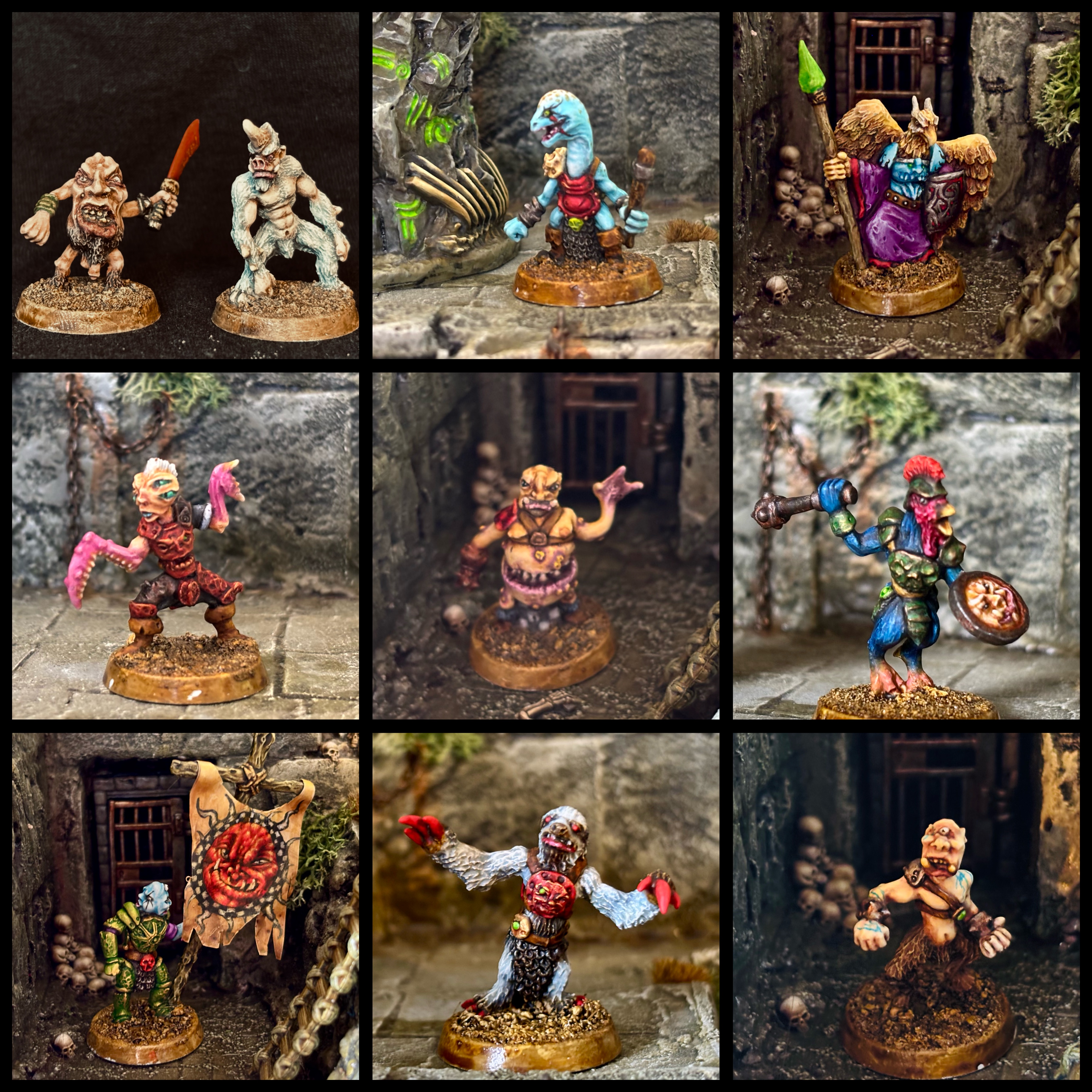 Oldhammer Chaos Beastmen £35 set 10 minis
