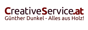 CreativeService · Alles aus Holz · Günther Dunkel · Küchen, Wohnzimmer, Restaurierung, individuelle Anfertigung