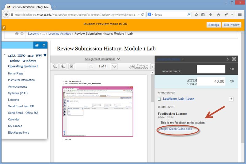 Blackboard Tip Attach Files To Learner Feedback Creative Teaching Tech - Download Professional Minimal Image | High Resolution