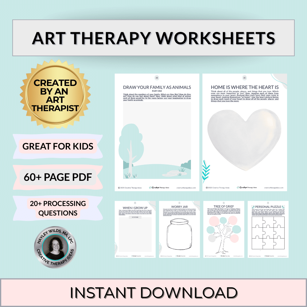 The ultimate printable art therapy activities pdf - creative ...
