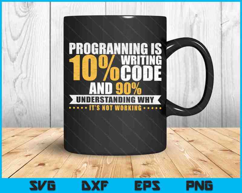 Funny Programming Quote Gift Programmer Software Developer T Shirt - Professional Gradient Texture - 4K