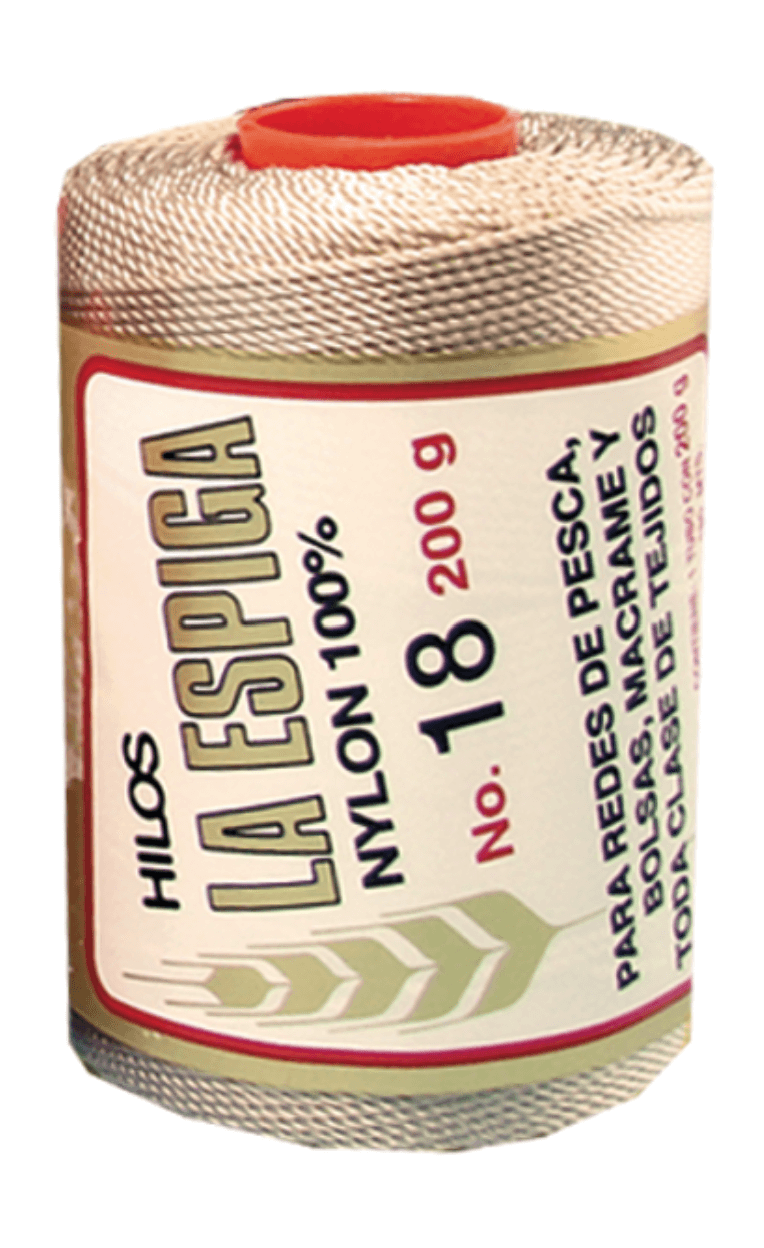 La Espiga No.18 100% Nylon Omega, Crochet Thread, Thread for Crafts, Nylon  for Knitting and Crochet, Nylon Thread, String Cord for Crochet 