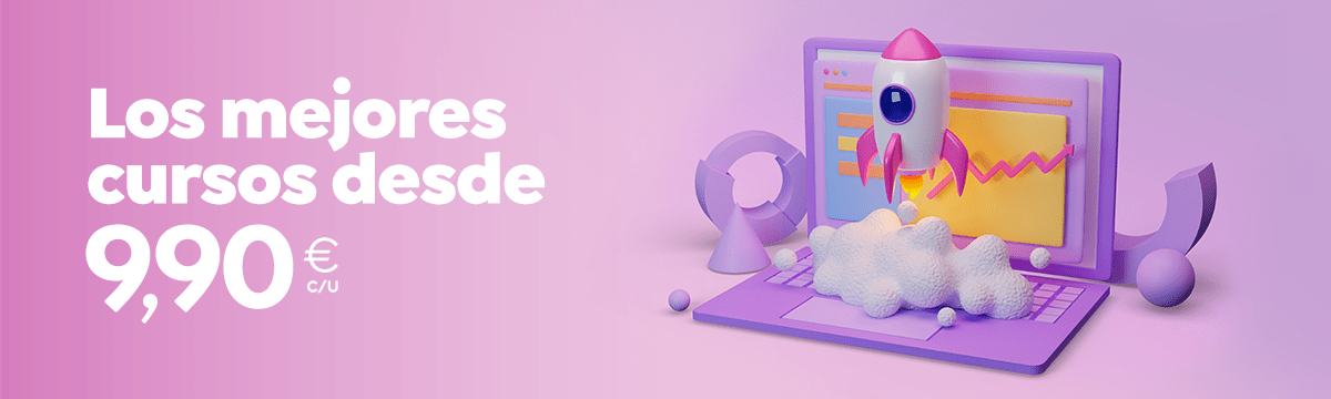 cursos de domestika a 9,90€ oferta