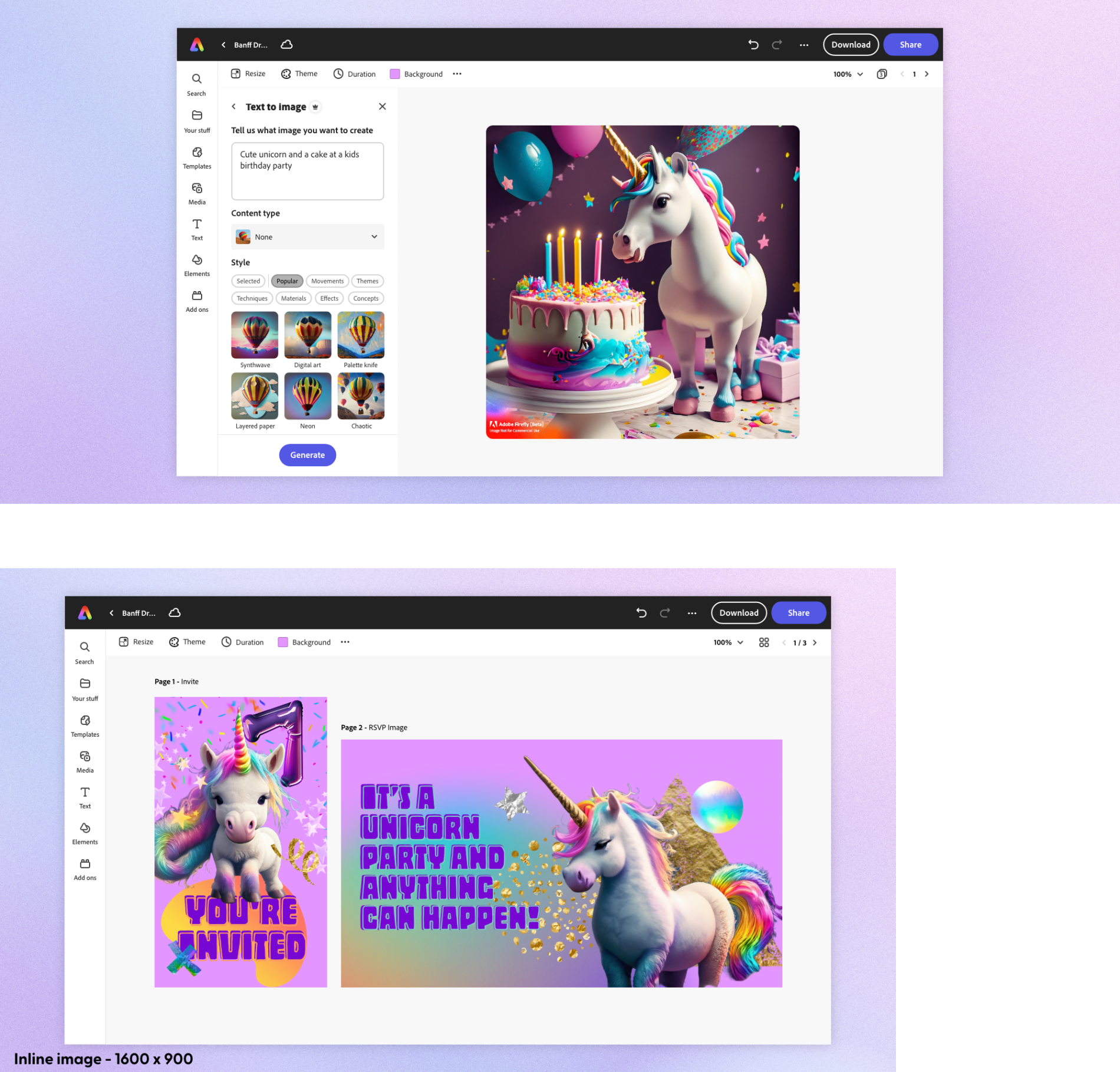 Adobe Firefly a Google Bard