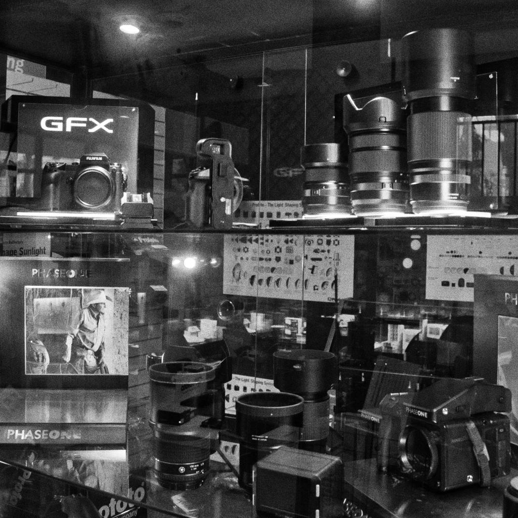 The Fujifilm GFX 50S, lenses and accessories are in great company at L & P, also one of Australia's Phase One dealers.