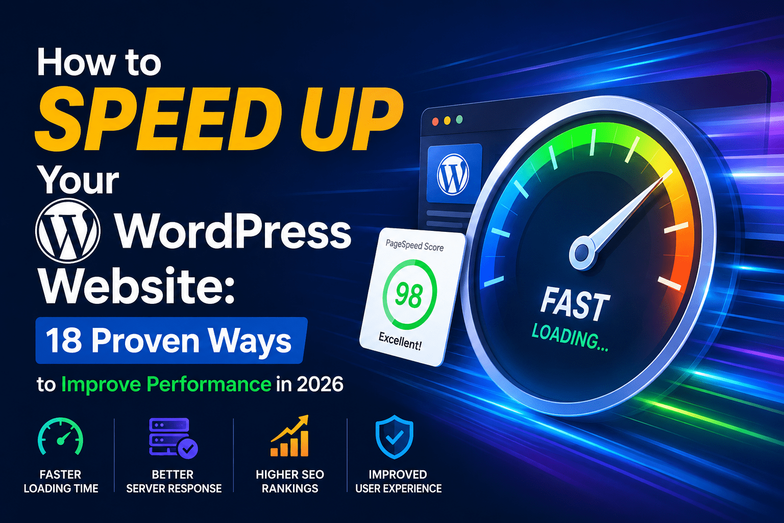 how to speed up your wordpress website
