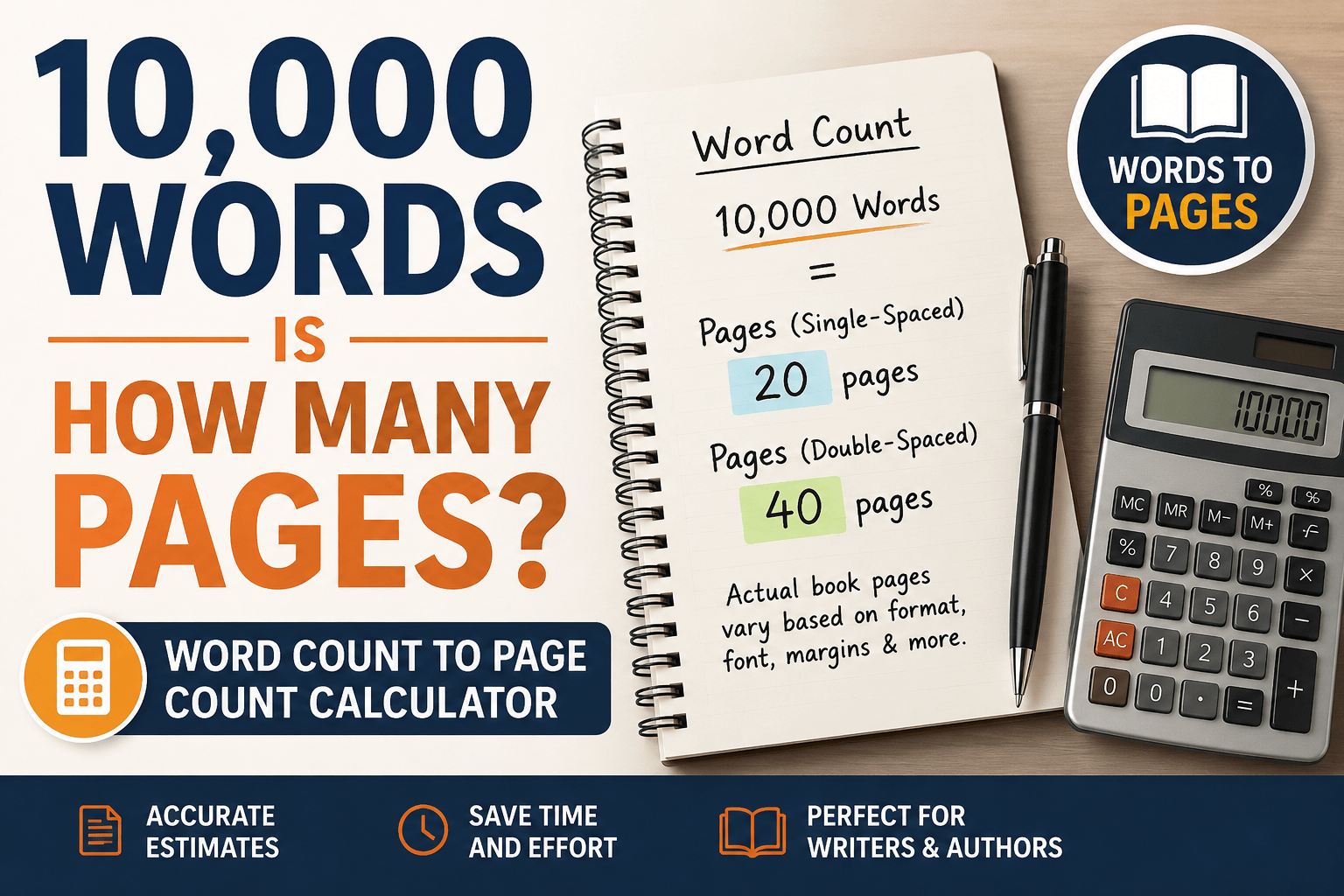 10,000 Words Is How Many Pages
