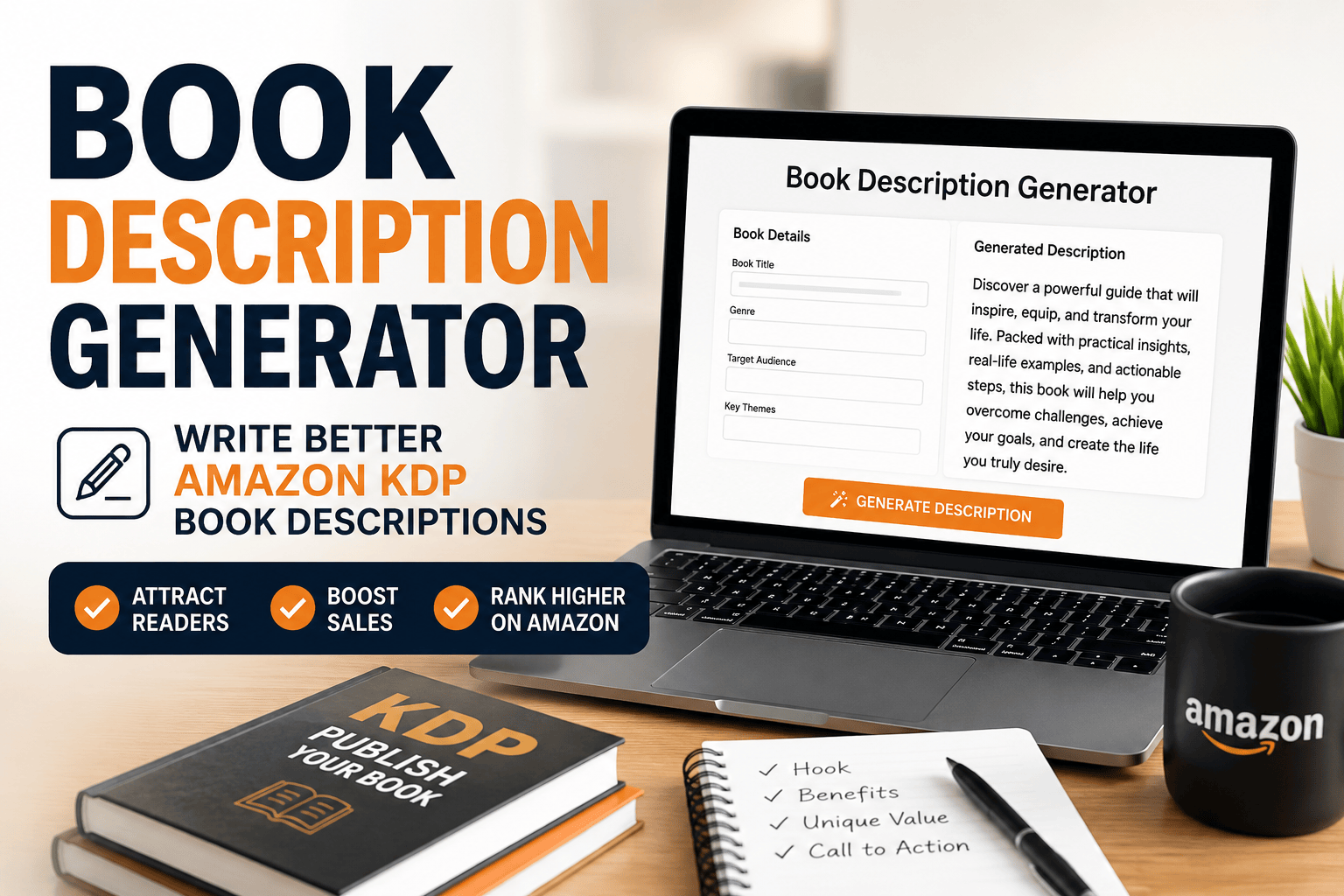 Book Description Generator Workspace