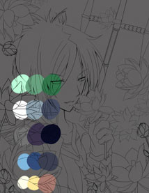 как нарисовать аниме в пейнте