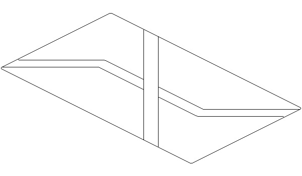 нарисовать парковую зону