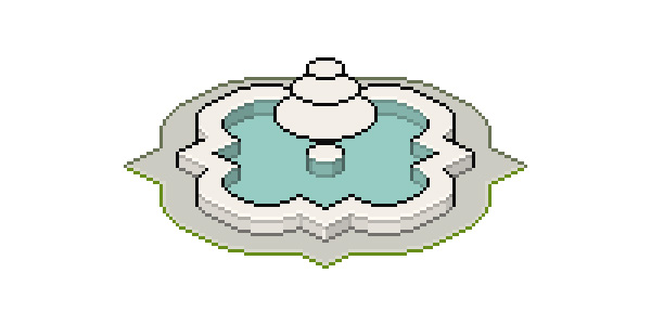 нарисовать парковую зону