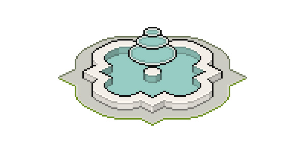 нарисовать парковую зону