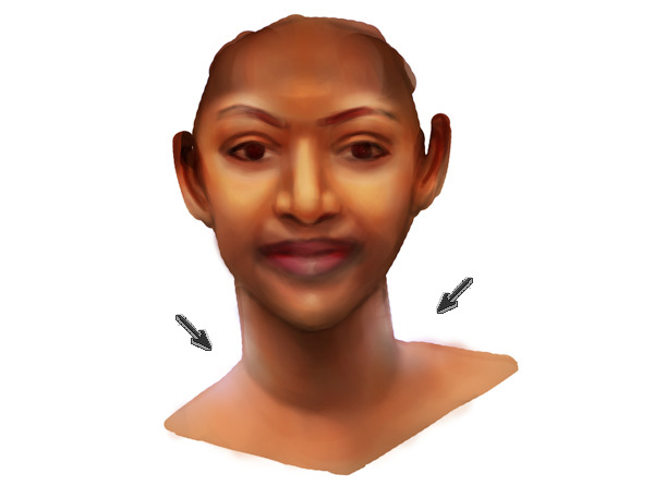 как рисовать кожу в фотошопе