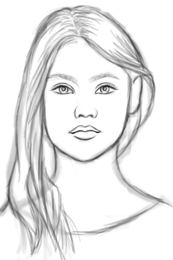 как рисовать людей в фотошопе