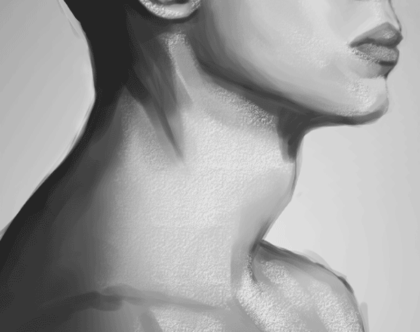 рисовать лицо арт