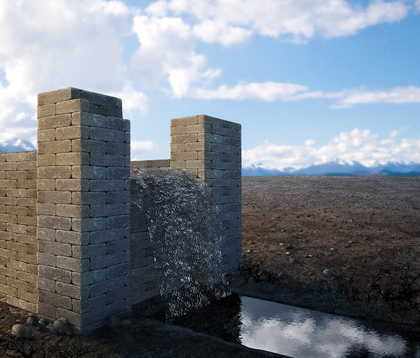 как рисовать воду в диджитале