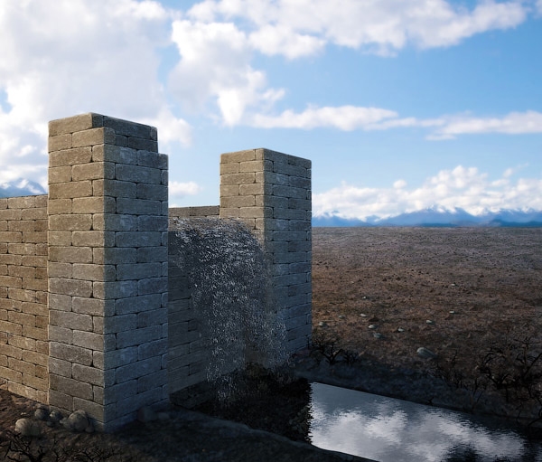 как рисовать брызги воды