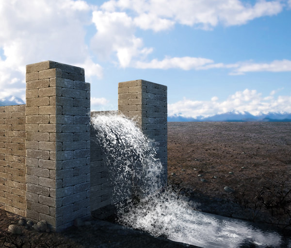 как рисовать брызги воды