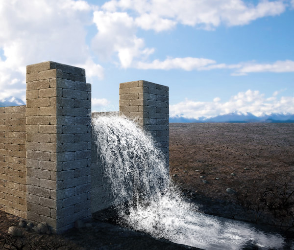 как рисовать воду в диджитале