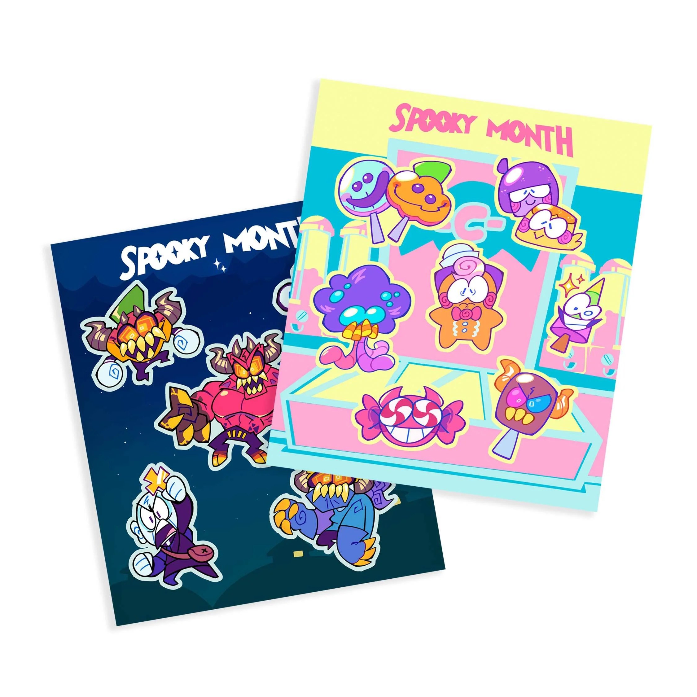 Spooky Month Sticker Pack Vol 2 Official Pelo Merch Creator Ink