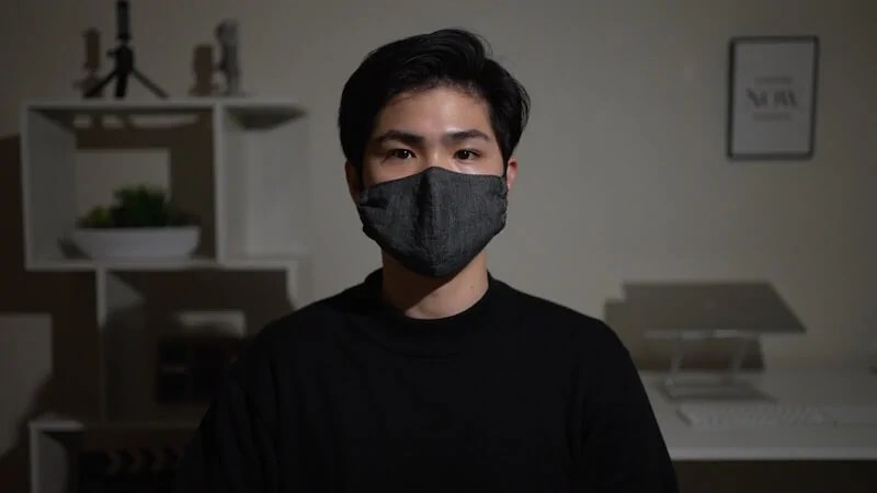 ソフトボックスなし。