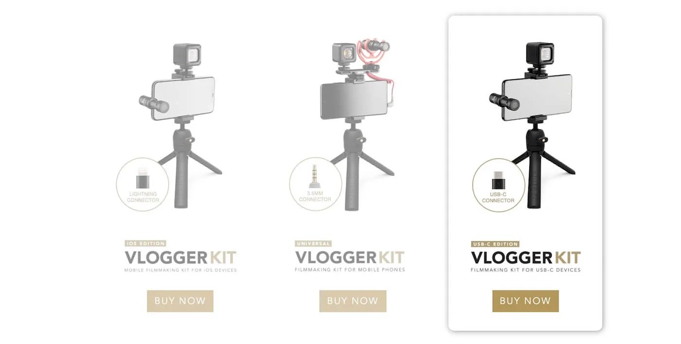 RODE/Vlogger Kit USB-C edition【ブイロガーキット】 Amazon.com: RØDE Vlogger Edition Filmmaking Kit for USB-C